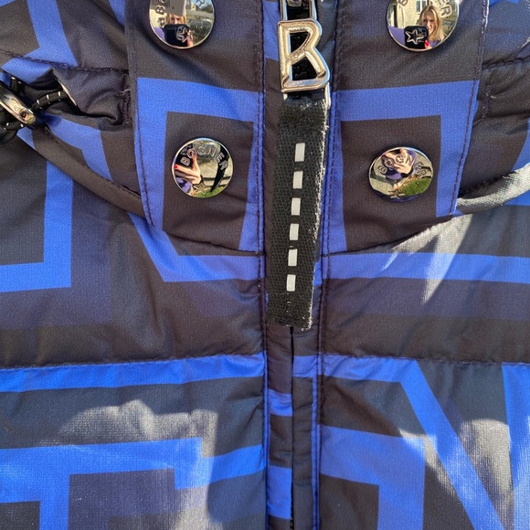 Bogner NWT Sport Sanne Down Ski Jacket Blue/Black - Picture 7 of 8